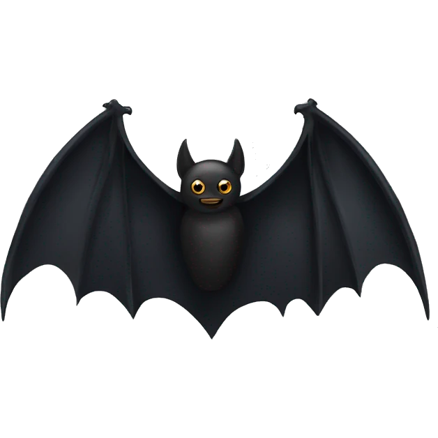 Black Bat wings  emoji