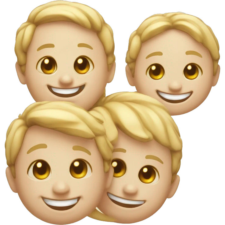 An emoji of a classic smiling face, featuring two round eyes and a wide, cheerful smile, conveying happiness and friendliness emoji