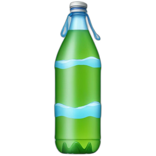 Water plastic bottle emoji