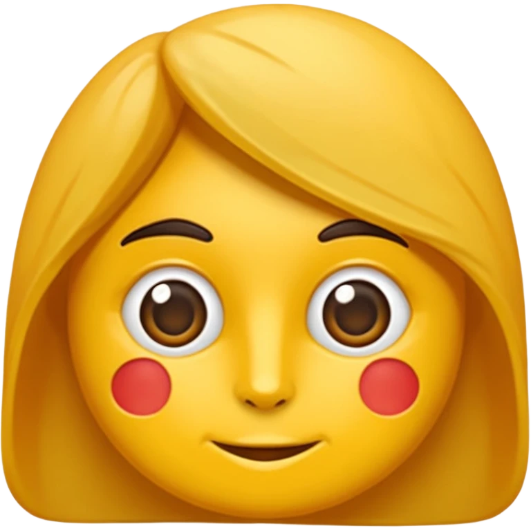 یک دختر که توی یک اتاق ناخنکارم نشسته emoji