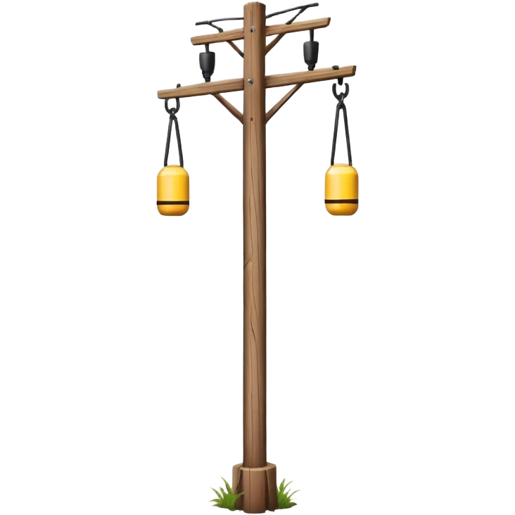Electric pole emoji