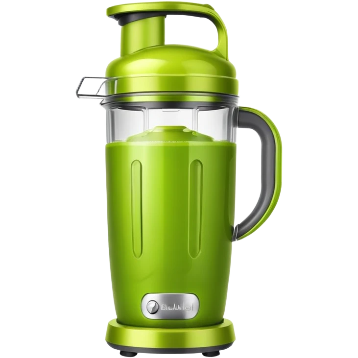Emoji de una nutribullet verde limon emoji
