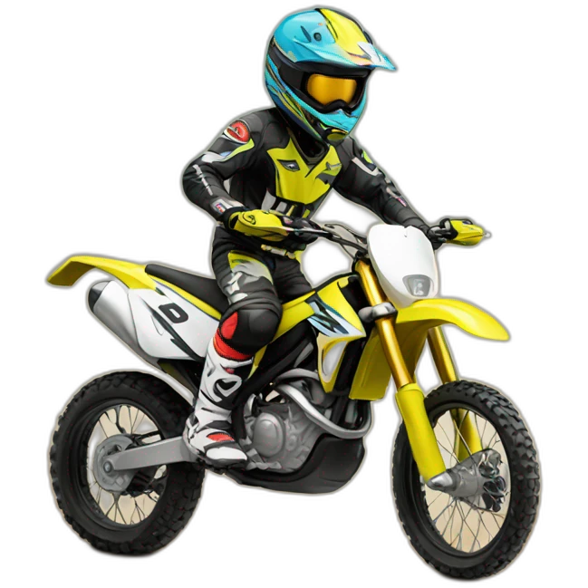 Moto cross emoji