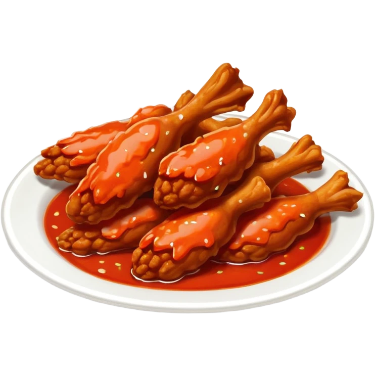 Buffalo wing emoji