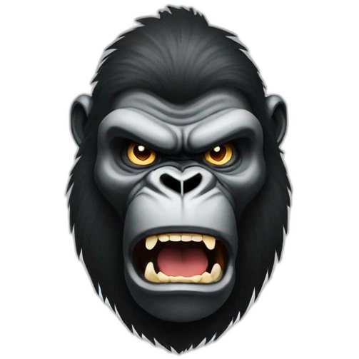 Angry Gorilla emoji