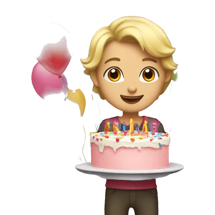 Birthday party  emoji