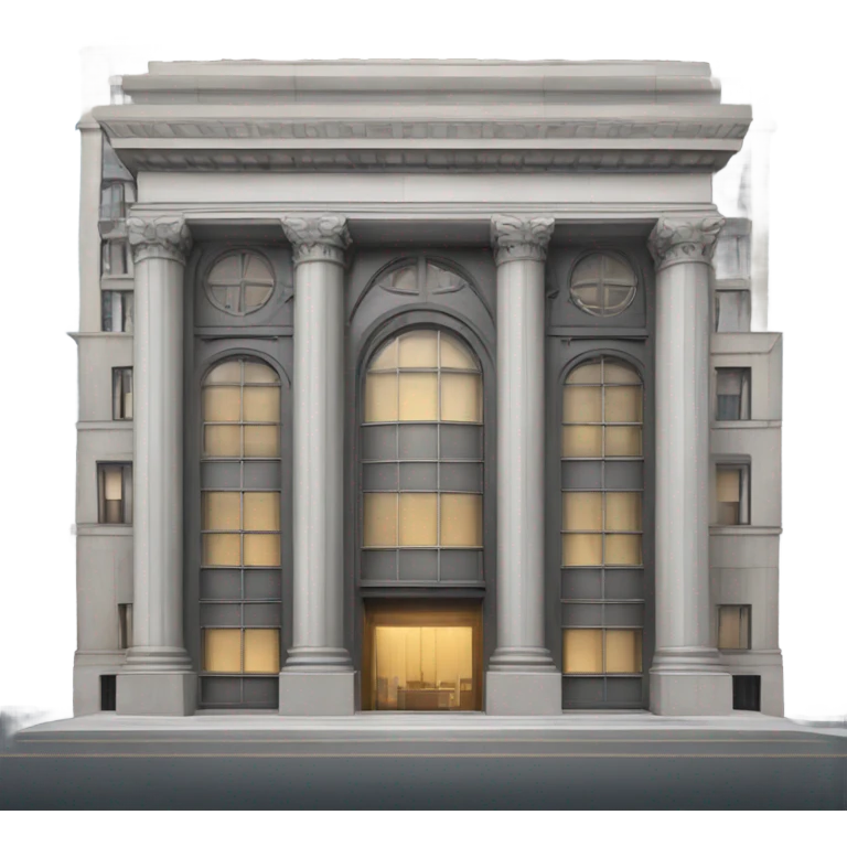 Wall Street building emoji