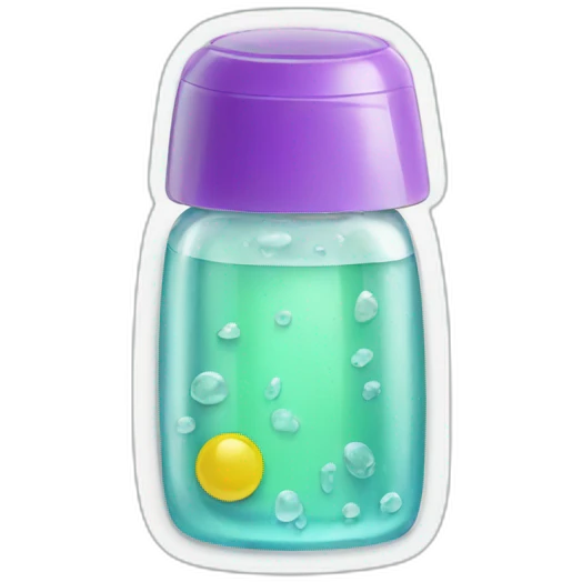 Gel douche emoji