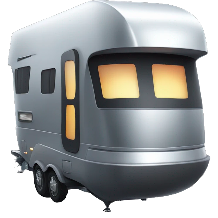 a futuristic RV called Darkboat (opposite of lightship) emoji