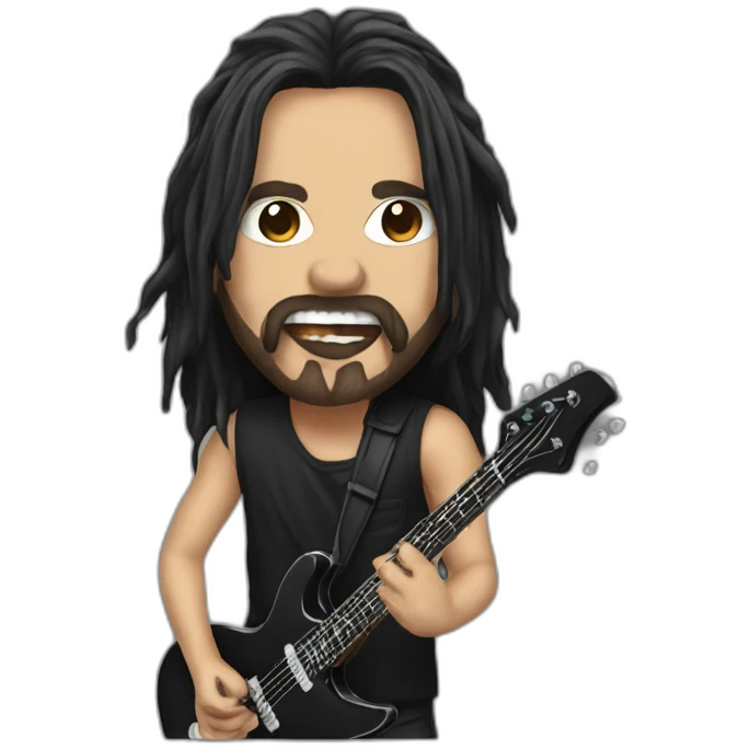Death metal vocalist emoji