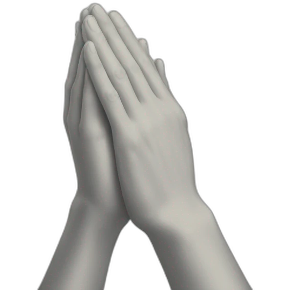 Praying hands emoji