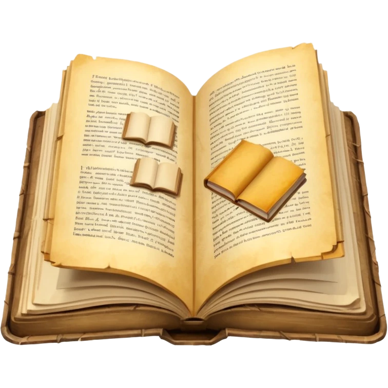 open old book low poly emoji