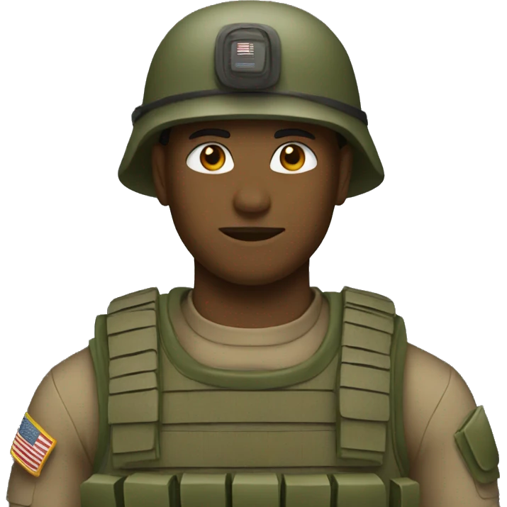 soldier emoji