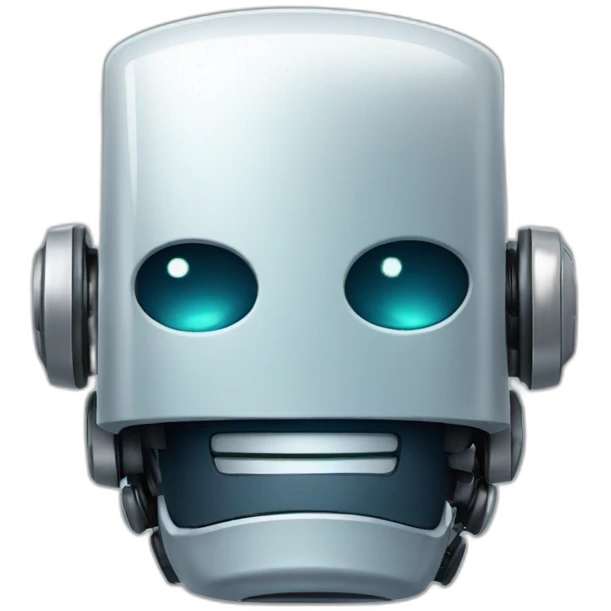 robot winks emoji