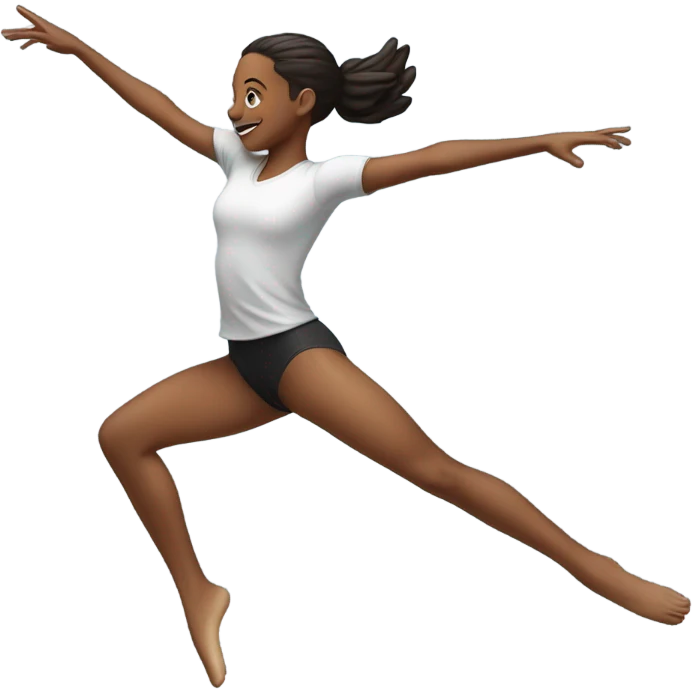 A girl flipping someone  emoji