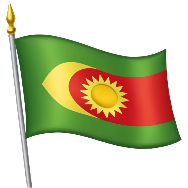 Kurdish flag emoji