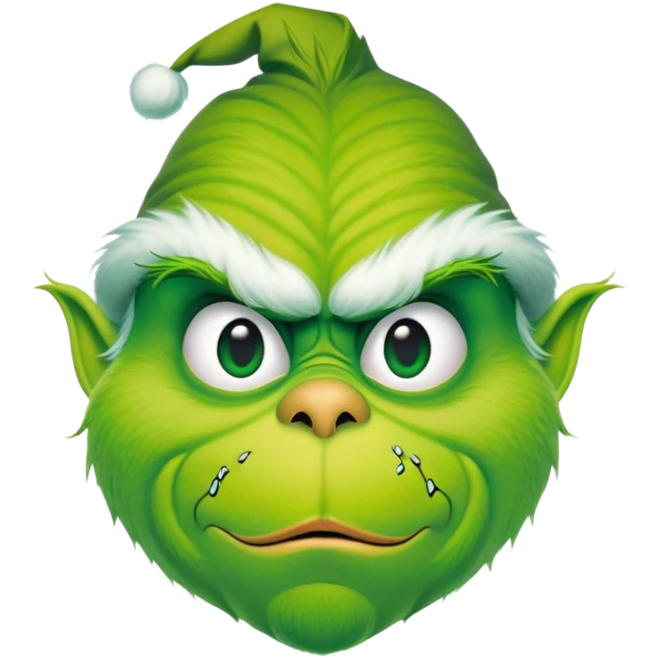 The grinch emoji