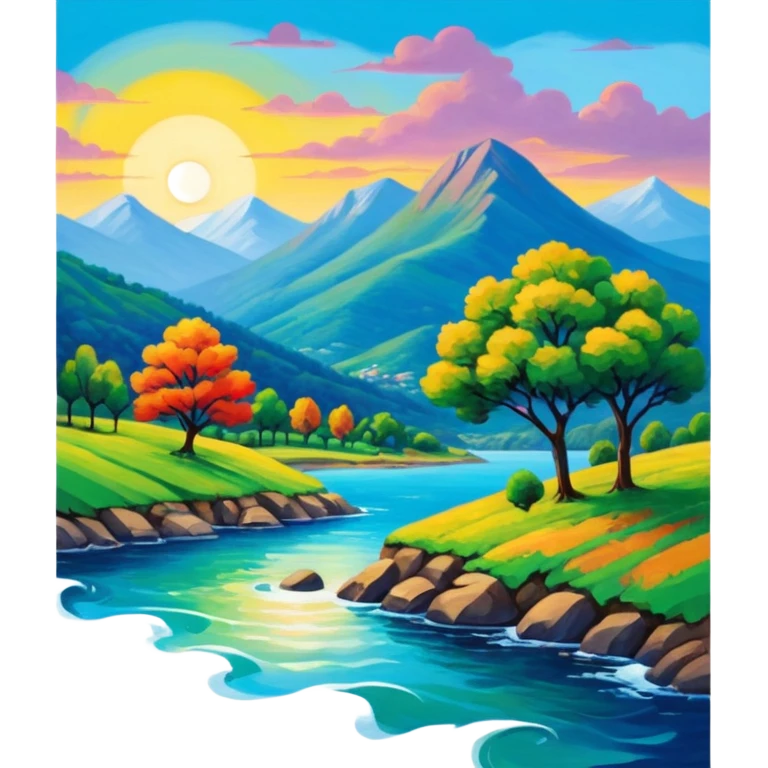 Auction painting emoji