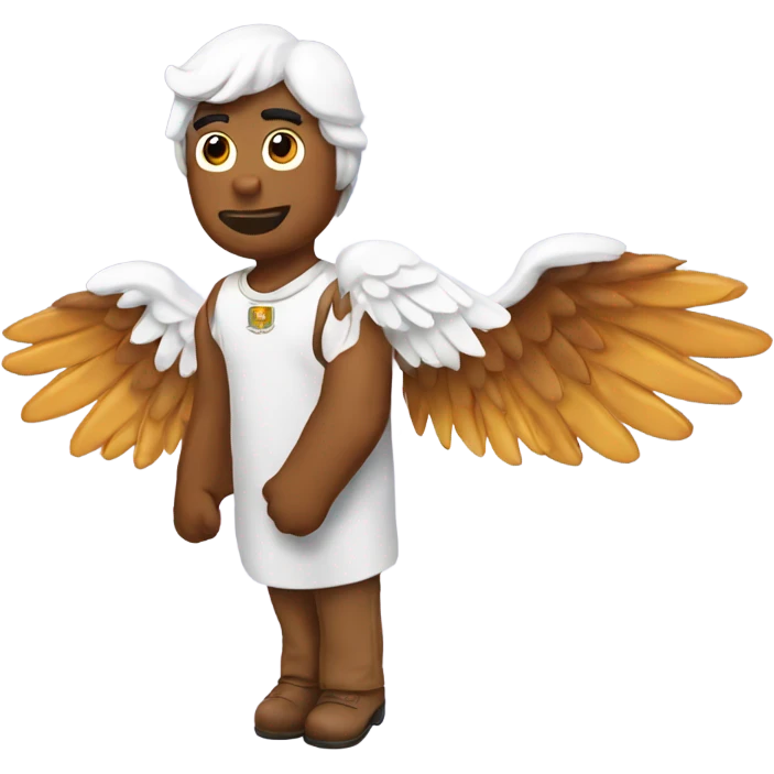 Wings with ranch emoji