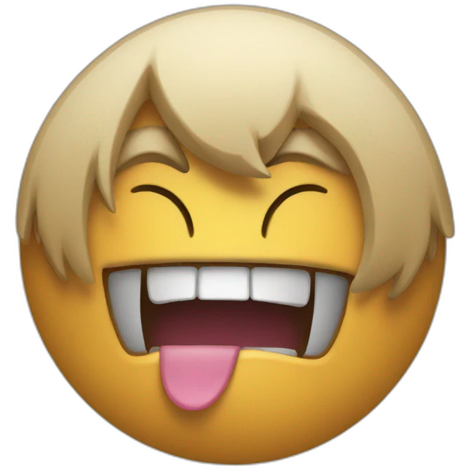 yelling emoji