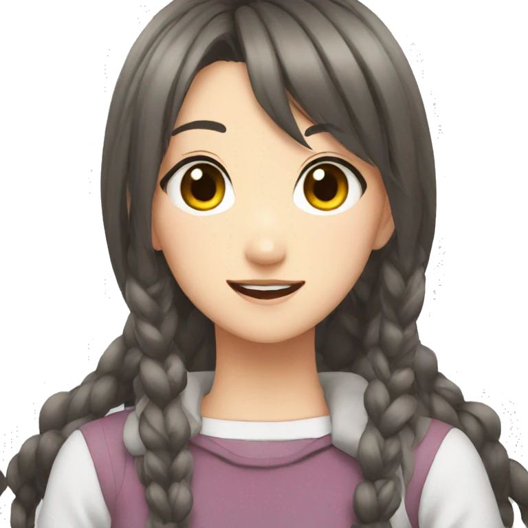 Anime girl emoji