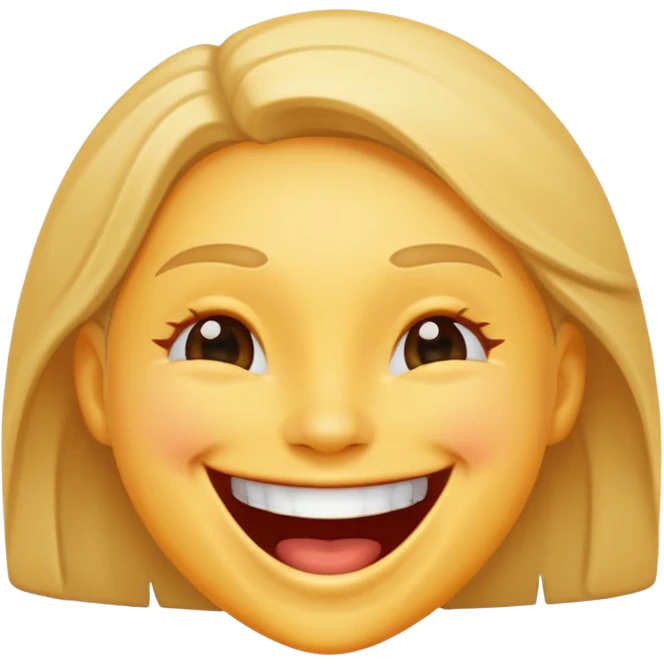 laughing face emoji