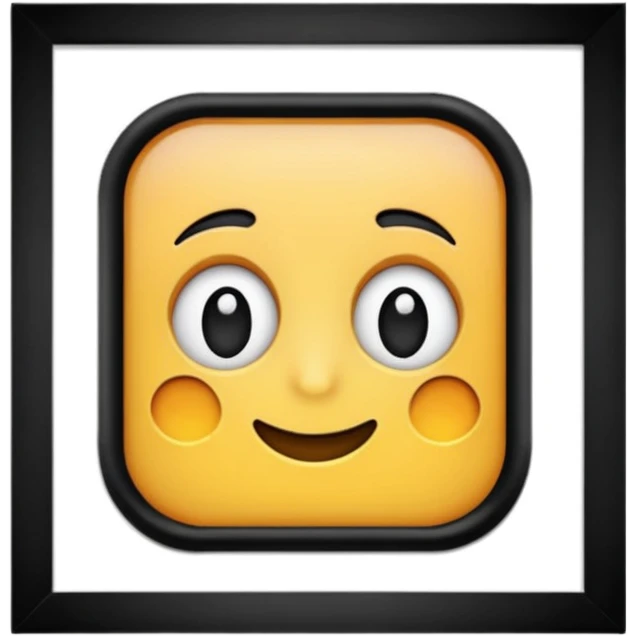framed wall picture with border emoji