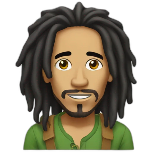 Bob Marley emoji