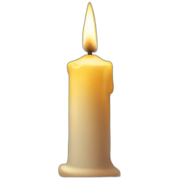 Lighting a candle emoji