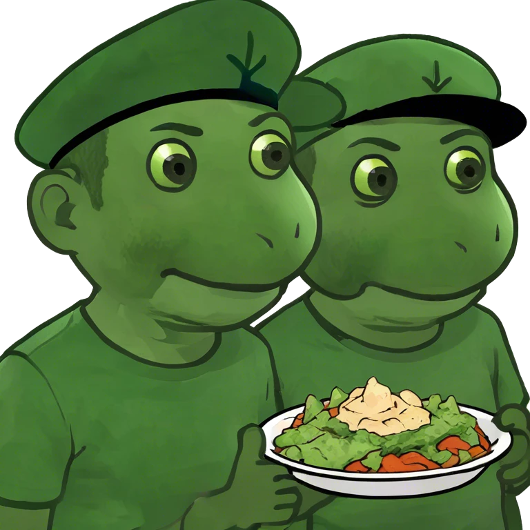 boys enjoying food together emoji