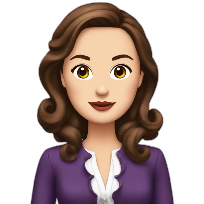 Blair Waldorf emoji