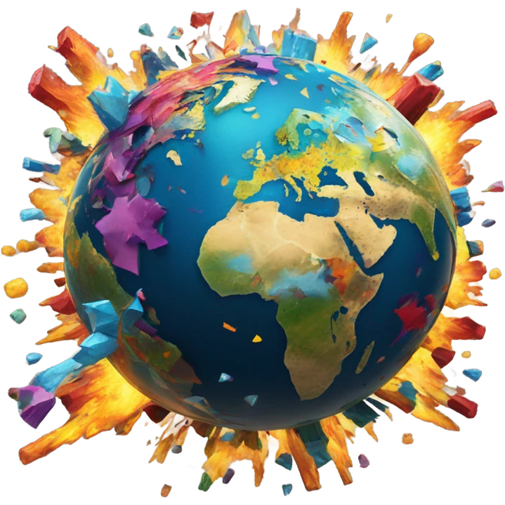 world exploding  emoji