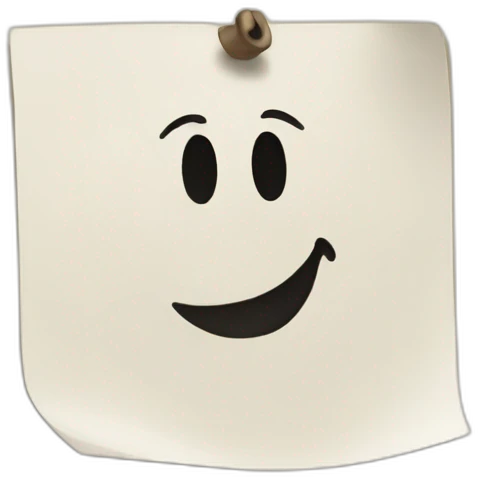 paper note emoji
