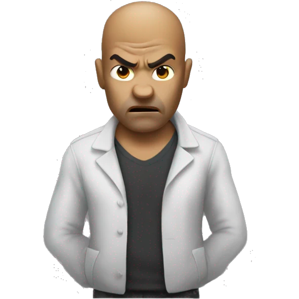 Steaming anger emoji