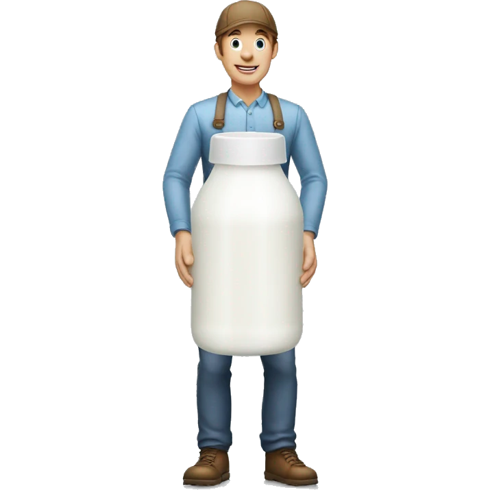 milk man emoji