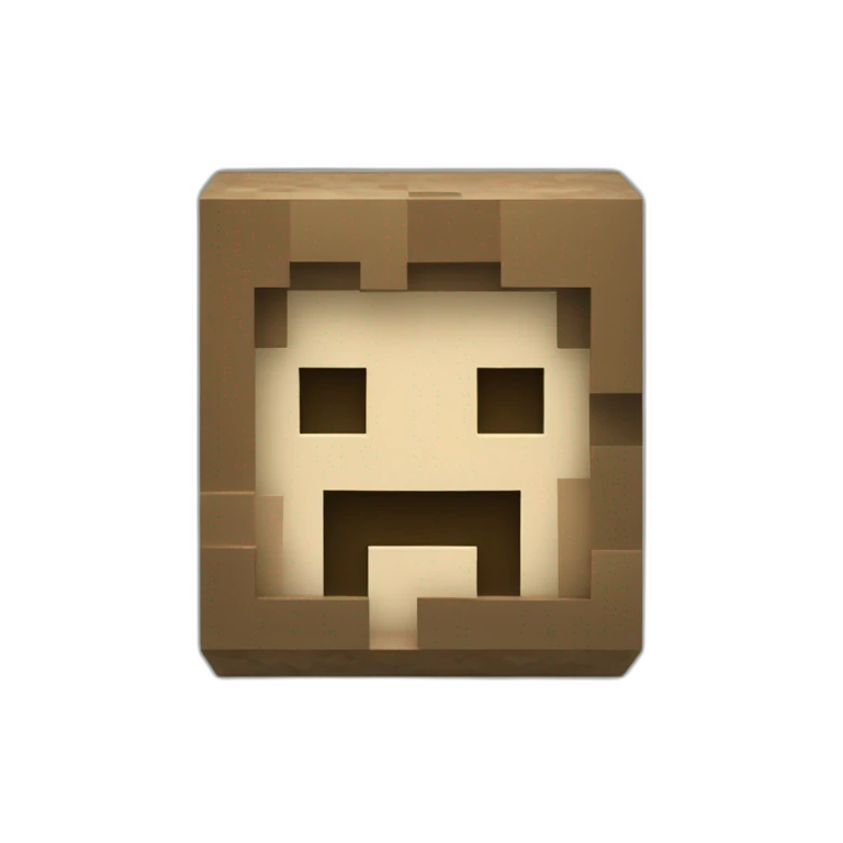 Minecraft logo emoji