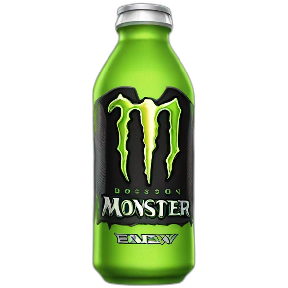 Monster energy boisson original emoji