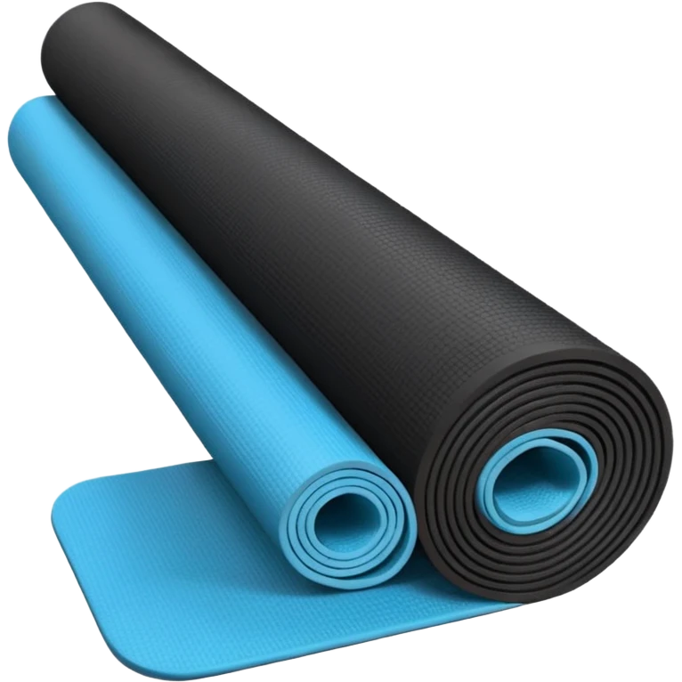 Yoga Mat black emoji