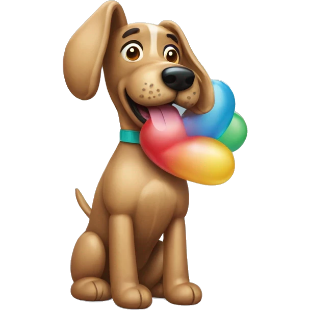 balloon dog emoji