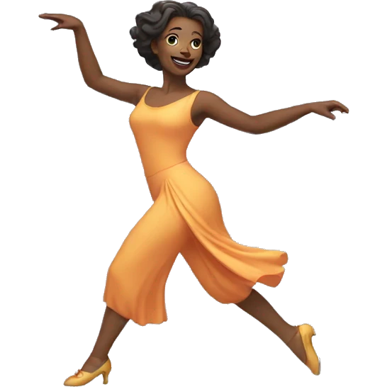 Dancing woman emoji