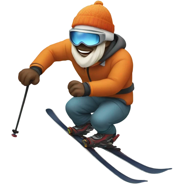 god skiing emoji