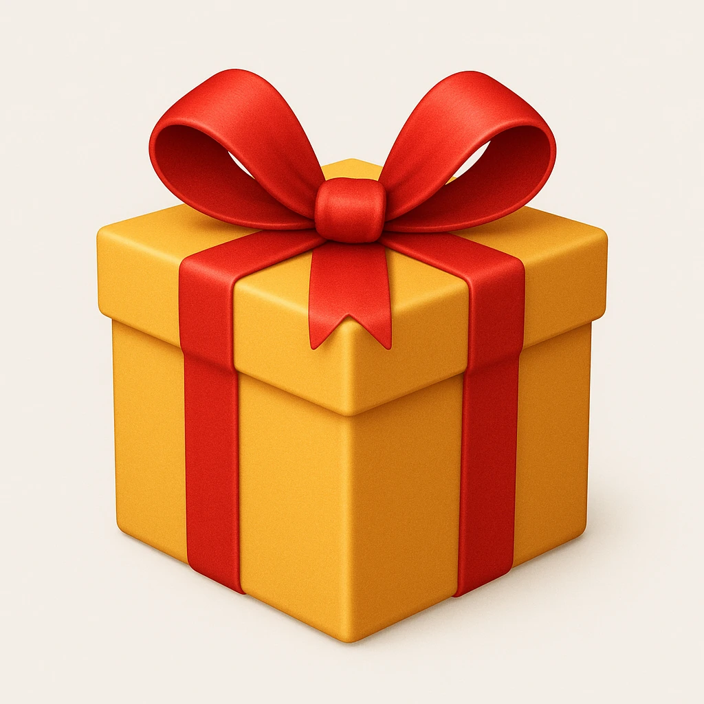 gift box emoji