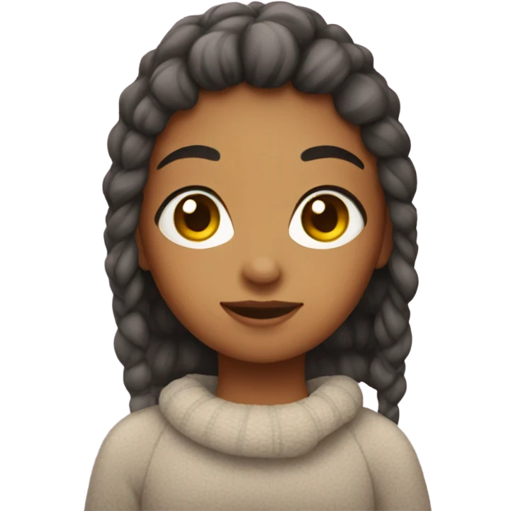 Cozy girl emoji