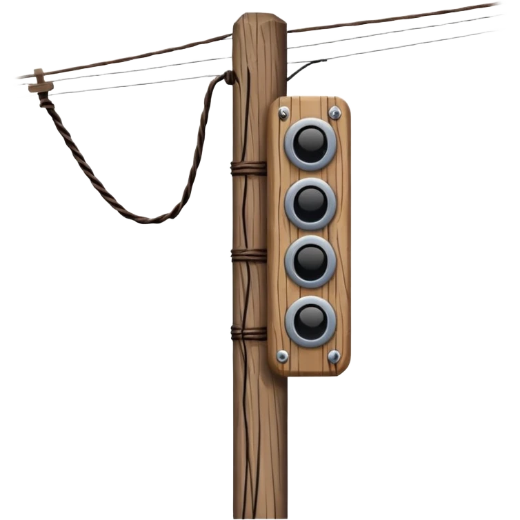 Telephone Pole emoji