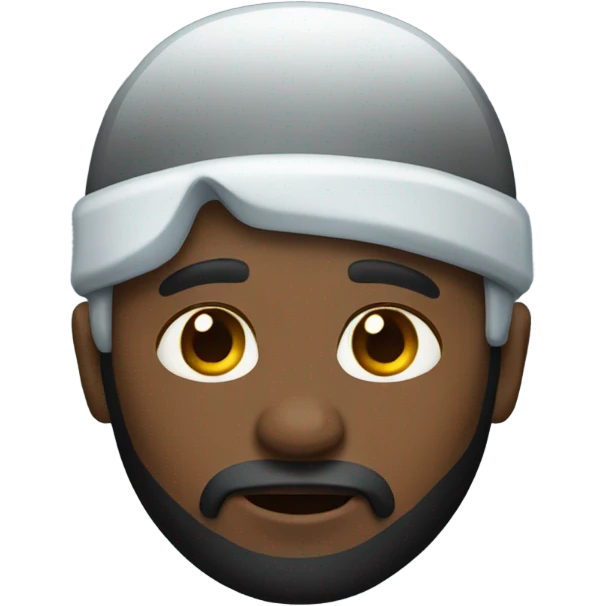 Black ice emoji