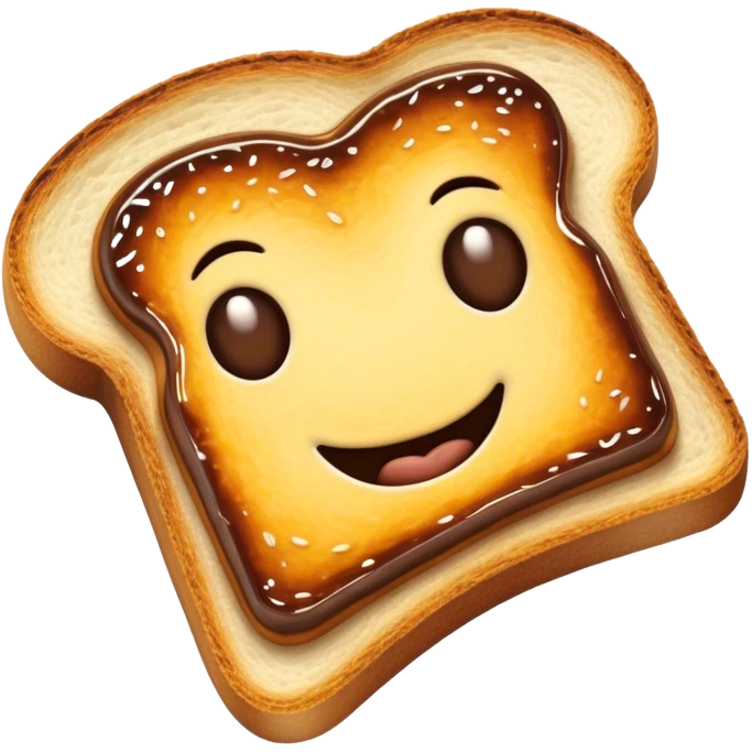 Vegemite on Toast Cinematic Realistic Vegemite on Toast Dish Emoji, depicted as a toasted slice of bread generously spread with Vegemite, rendered with warm textures and crisp details that capture its uniquely Australian flavor. emoji
