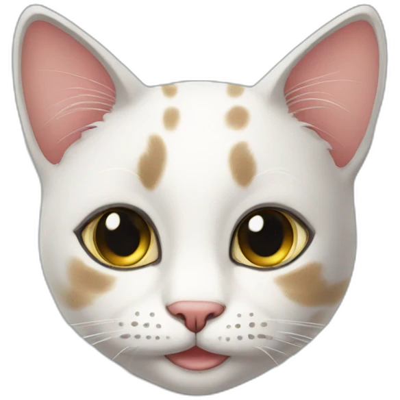 so pretty cat emoji