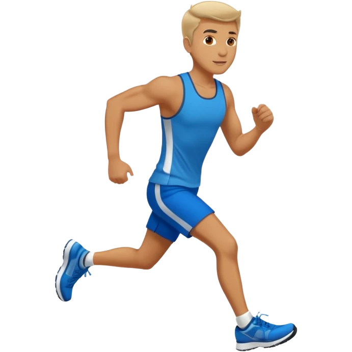 Man running in shoes emoji