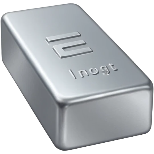 shiny magnesium ingot emoji