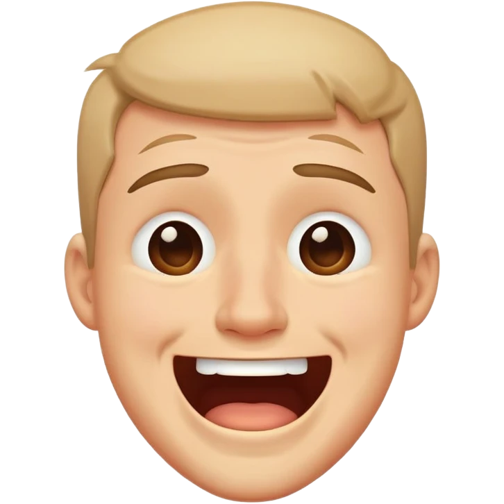 Laughing crying guy emoji